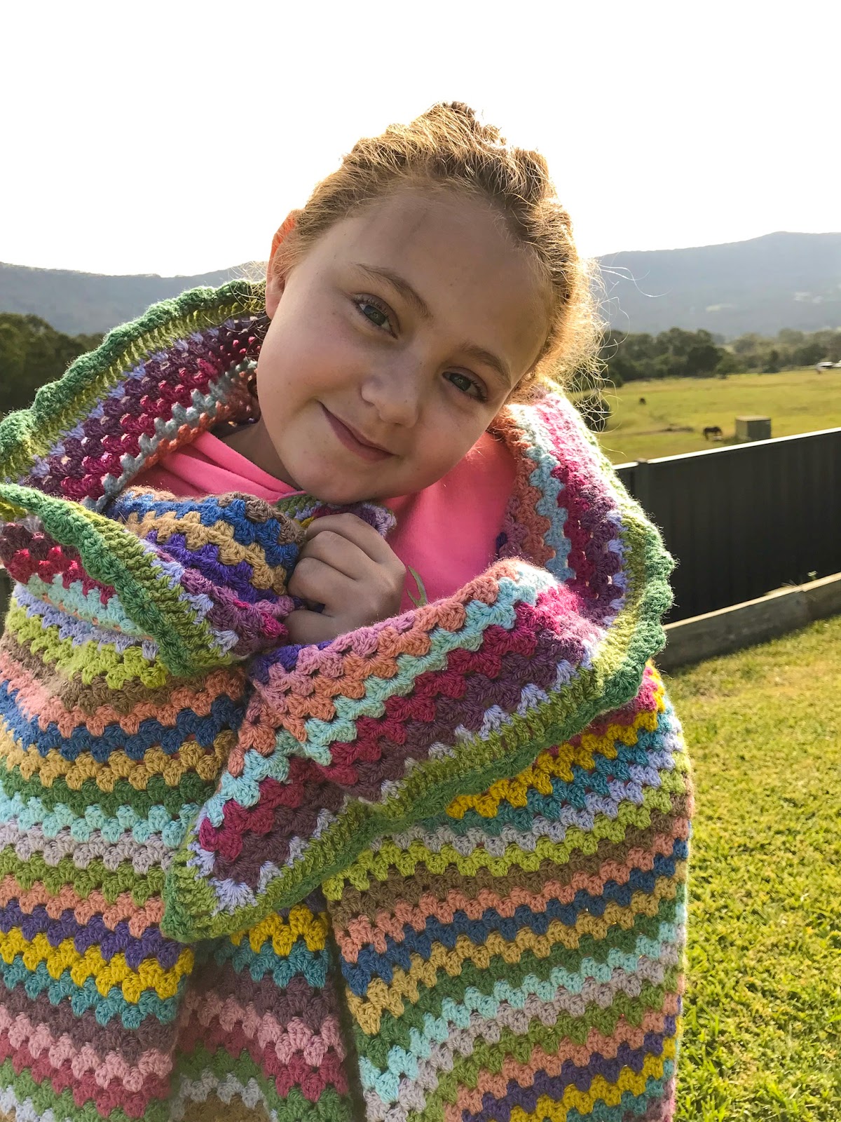 Crochet Granny Stripe Blanket FINISH Samelia s Mum